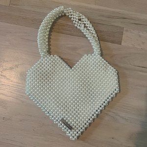 Loeffler Randall Maria Beaded Heart Tote
